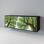 WILDERNESS DASH 3-Door Sideboard in Black Finish