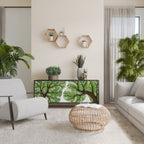 WILDERNESS DASH 3-Door Sideboard in Black Finish