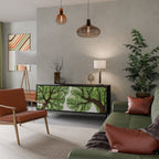 WILDERNESS DASH 3-Door Sideboard in Black Finish