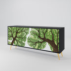 WILDERNESS DASH 3-Door Sideboard in Black Finish