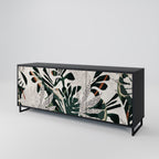 VERDURE FORMATION 3-Door Sideboard in Black Finish