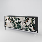VERDURE FORMATION 3-Door Sideboard in Black Finish