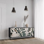 VERDURE FORMATION 3-Door Sideboard in Black Finish