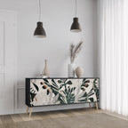 VERDURE FORMATION 3-Door Sideboard in Black Finish