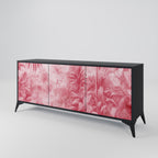 SWEET TROPICS 3-Door Sideboard in Black Finish