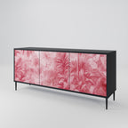 SWEET TROPICS 3-Door Sideboard in Black Finish