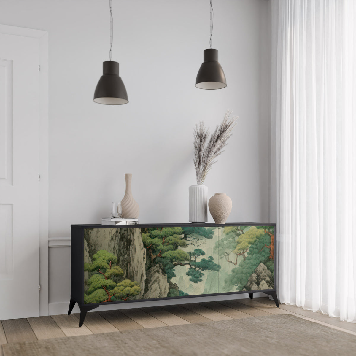 VERDURE ABYSS Aparador de 3 Portas