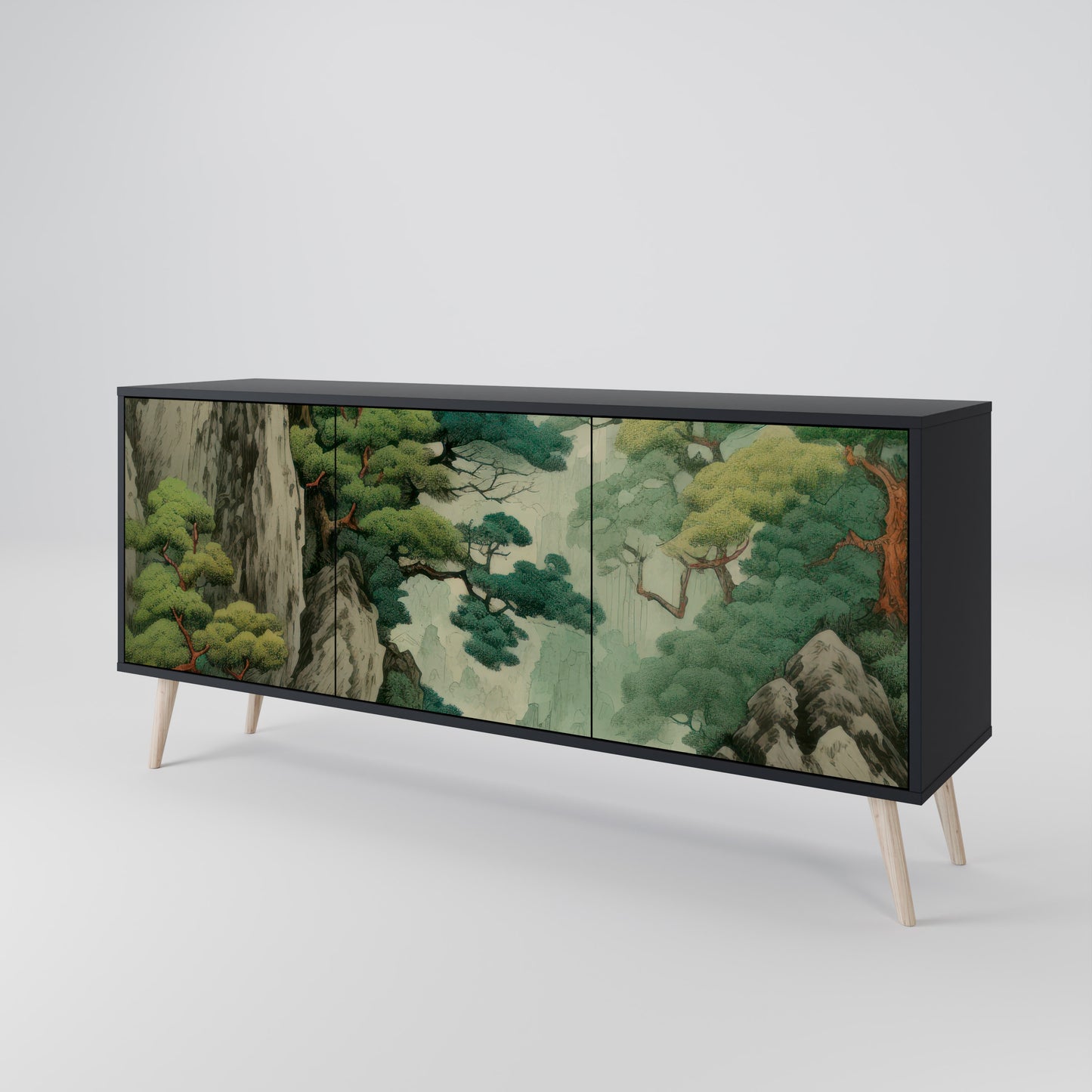 VERDURE ABYSS Aparador de 3 Portas