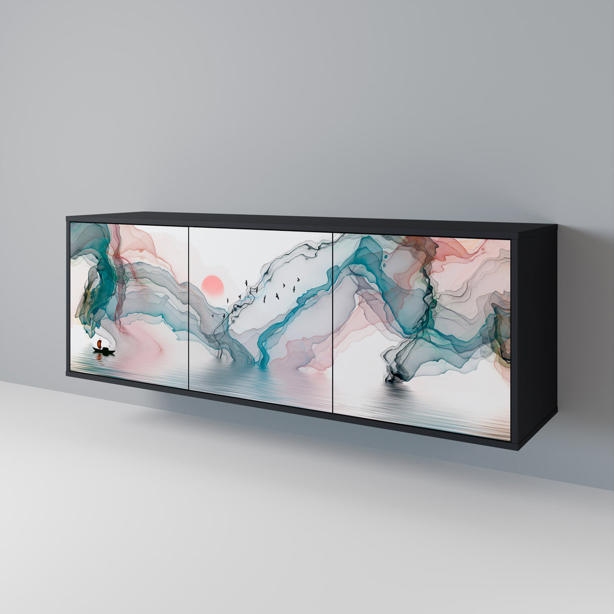 VELVET CROSSING 3-Door Sideboard