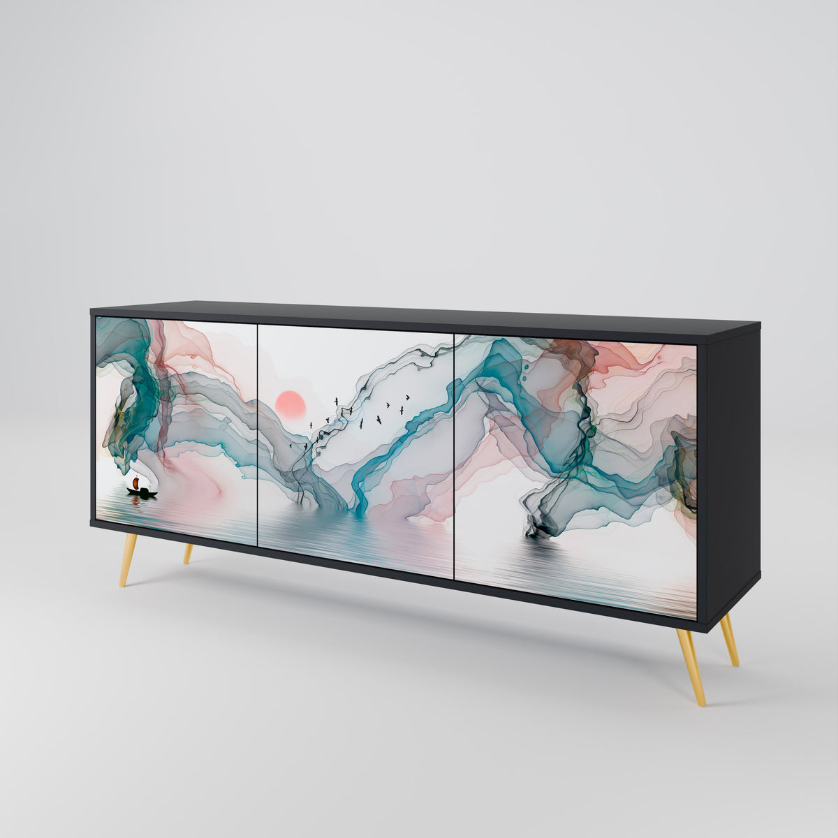 VELVET CROSSING 3-Door Sideboard