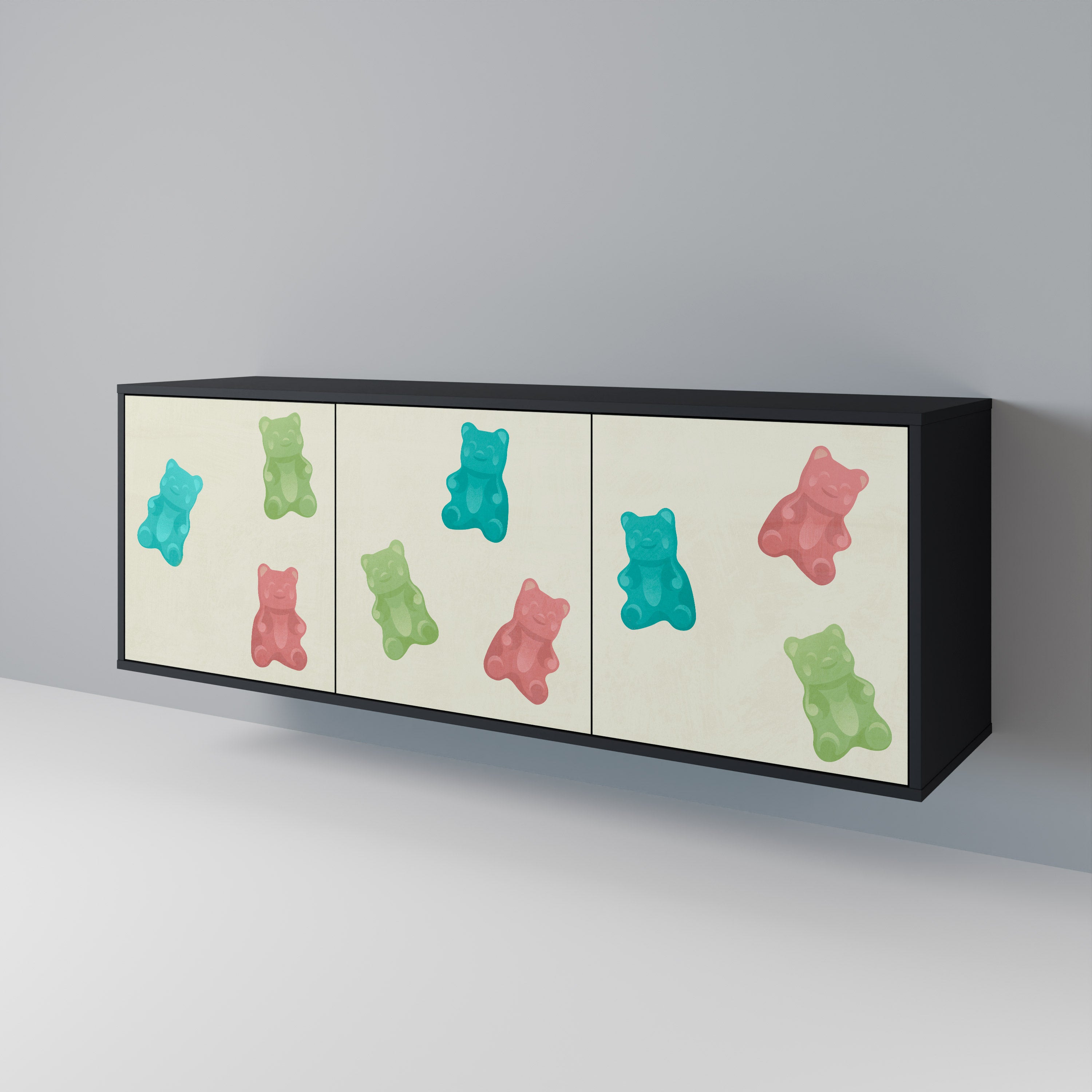 GUMMY BEARS 3-Door Sideboard