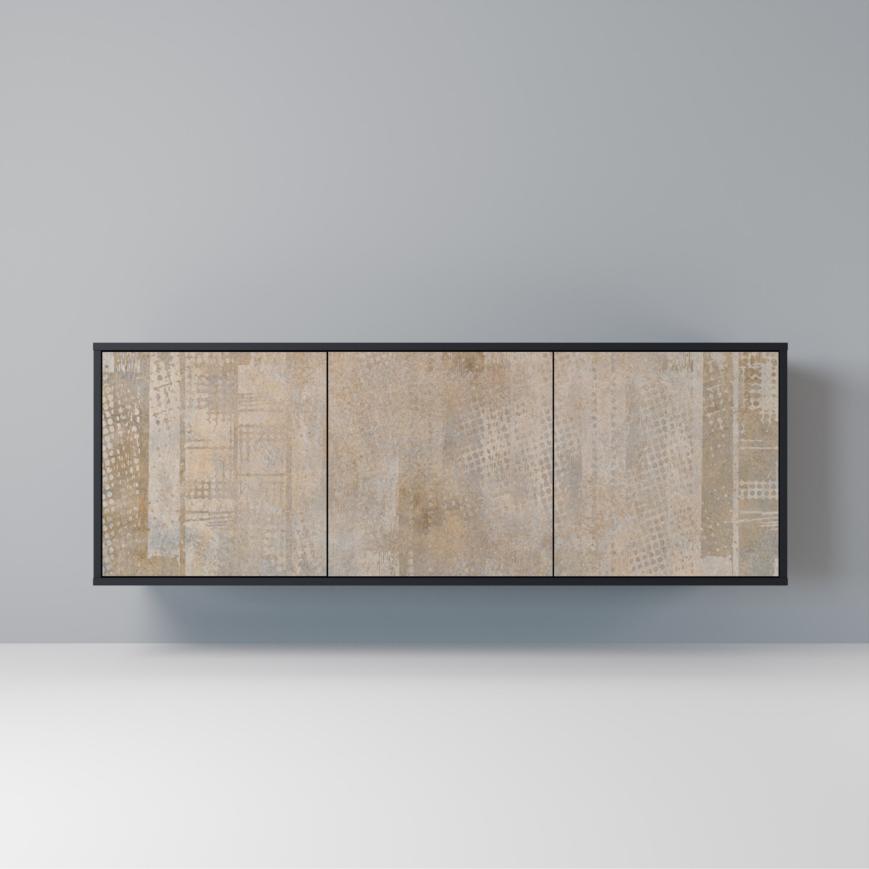 SCREEN ERROR 3-Door Sideboard in Black Finish