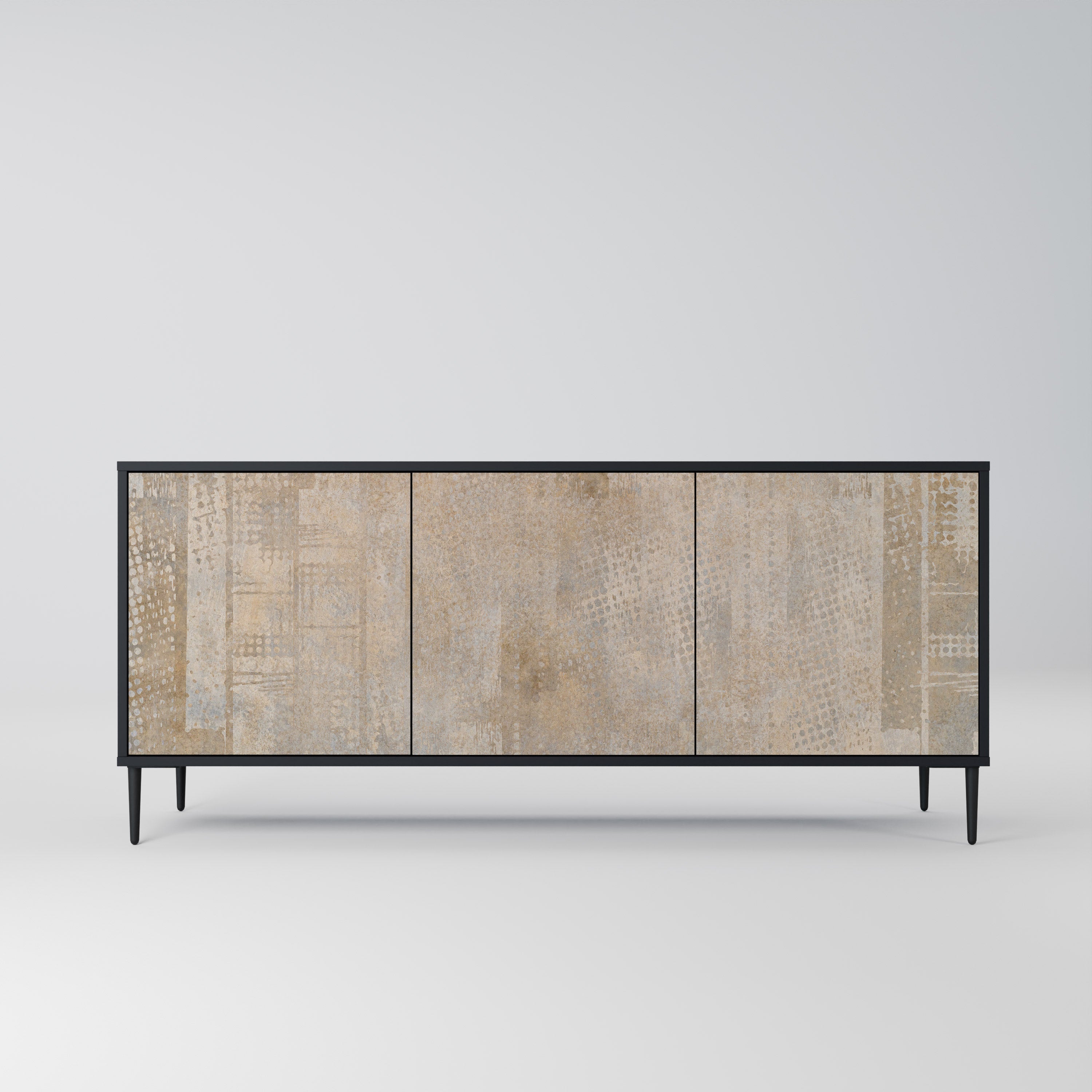 SCREEN ERROR 3-Door Sideboard in Black Finish