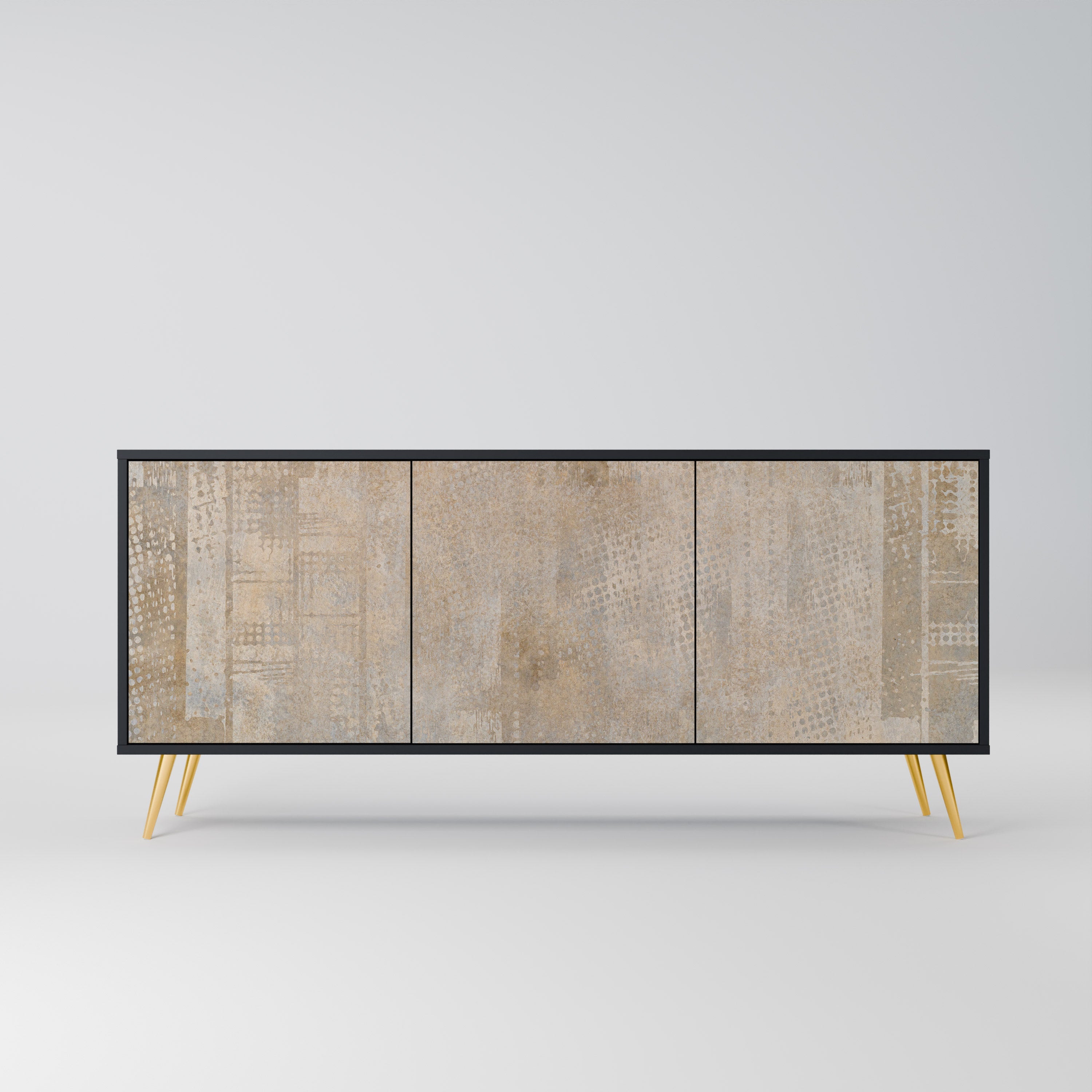 SCREEN ERROR 3-Door Sideboard in Black Finish