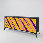DREAMS COME TRUE 3-Door Sideboard in Black Finish