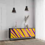 DREAMS COME TRUE 3-Door Sideboard in Black Finish