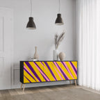 DREAMS COME TRUE 3-Door Sideboard in Black Finish