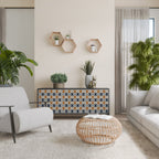 REFLECTION RANGE 3-Door Sideboard in Black Finish