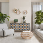 REFLECTION RANGE 3-Door Sideboard in Black Finish