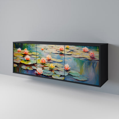 BLOOMING WATERS Aparador de 3 Portas