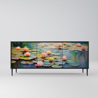 BLOOMING WATERS Aparador de 3 Portas