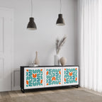 BE THE CHANGE 3-Door Sideboard in Black Finish