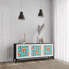 BE THE CHANGE 3-Door Sideboard in Black Finish