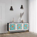 BE THE CHANGE 3-Door Sideboard in Black Finish