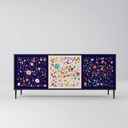 FLORAL COMBINATION 3-Door Sideboard