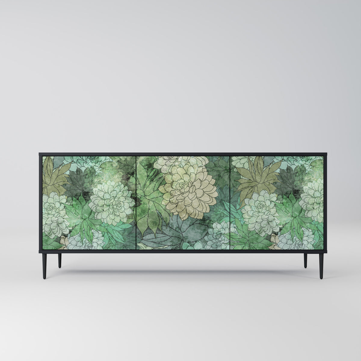 SUCCULENT CLUSTER Aparador de 3 Portas
