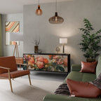 STYLISH BEAUTY 3-Door Sideboard in Black Finish