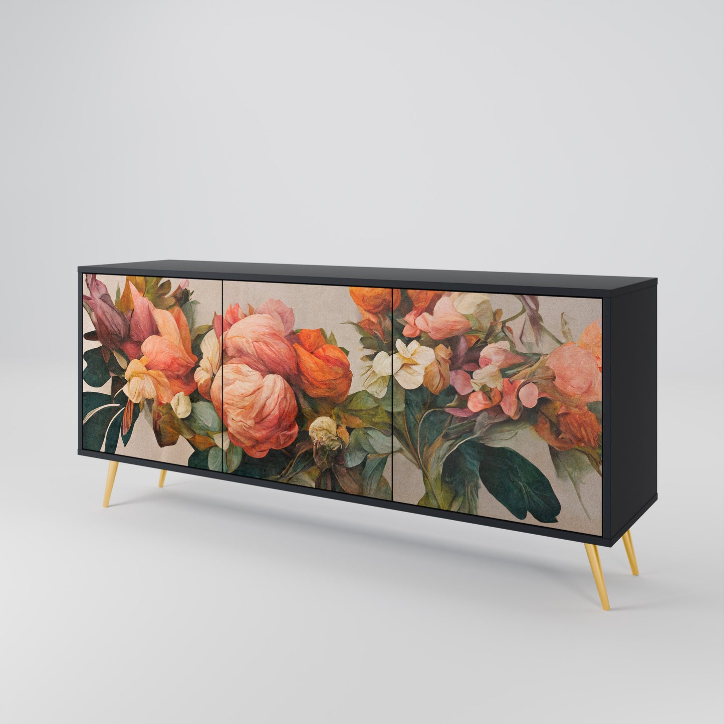STYLISH BEAUTY Aparador de 3 Portas