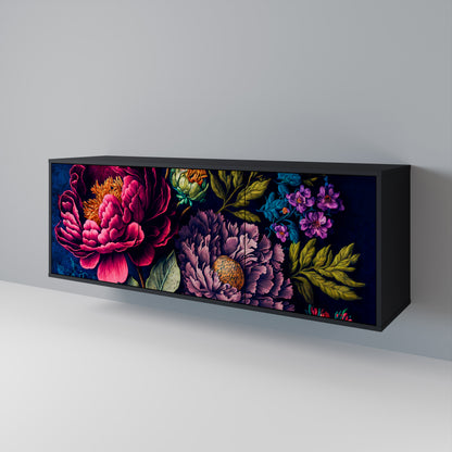BLOOMING ELEGANCE Aparador de 3 Portas