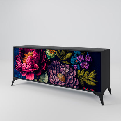 BLOOMING ELEGANCE Aparador de 3 Portas