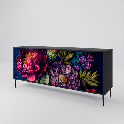 BLOOMING ELEGANCE Aparador de 3 Portas