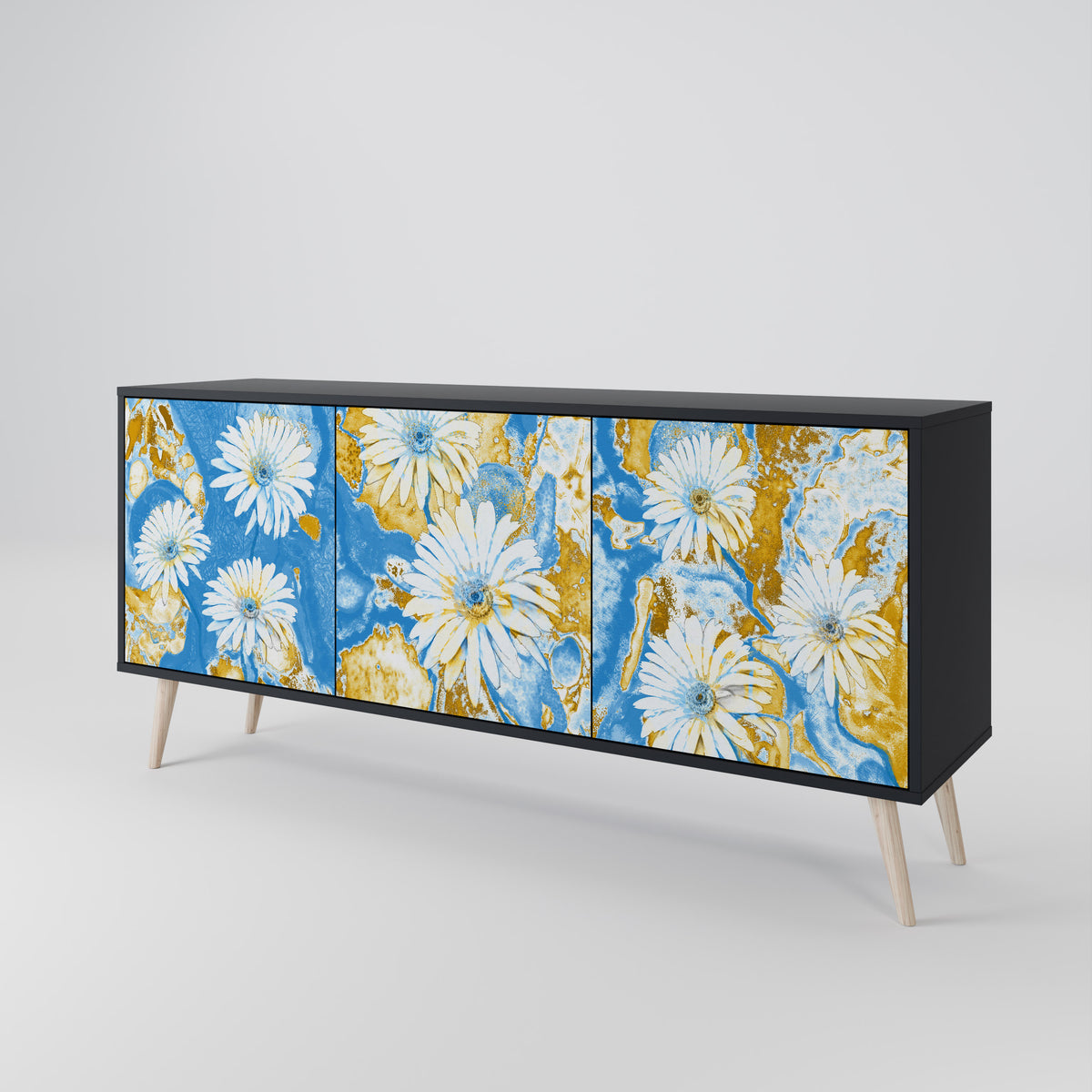 DAISY LUXE Aparador de 3 Portas