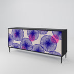 MAGIC NATURE 3-Door Sideboard in Black Finish