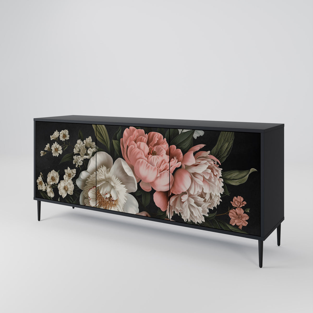 LUSH ELEGANCE Aparador de 3 Portas