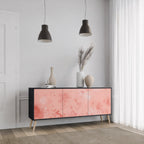 CRANE DANCE 3-Door Sideboard in Black Finish