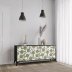 SEEDLING SONGBIRD 3-Door Sideboard in Black Finish
