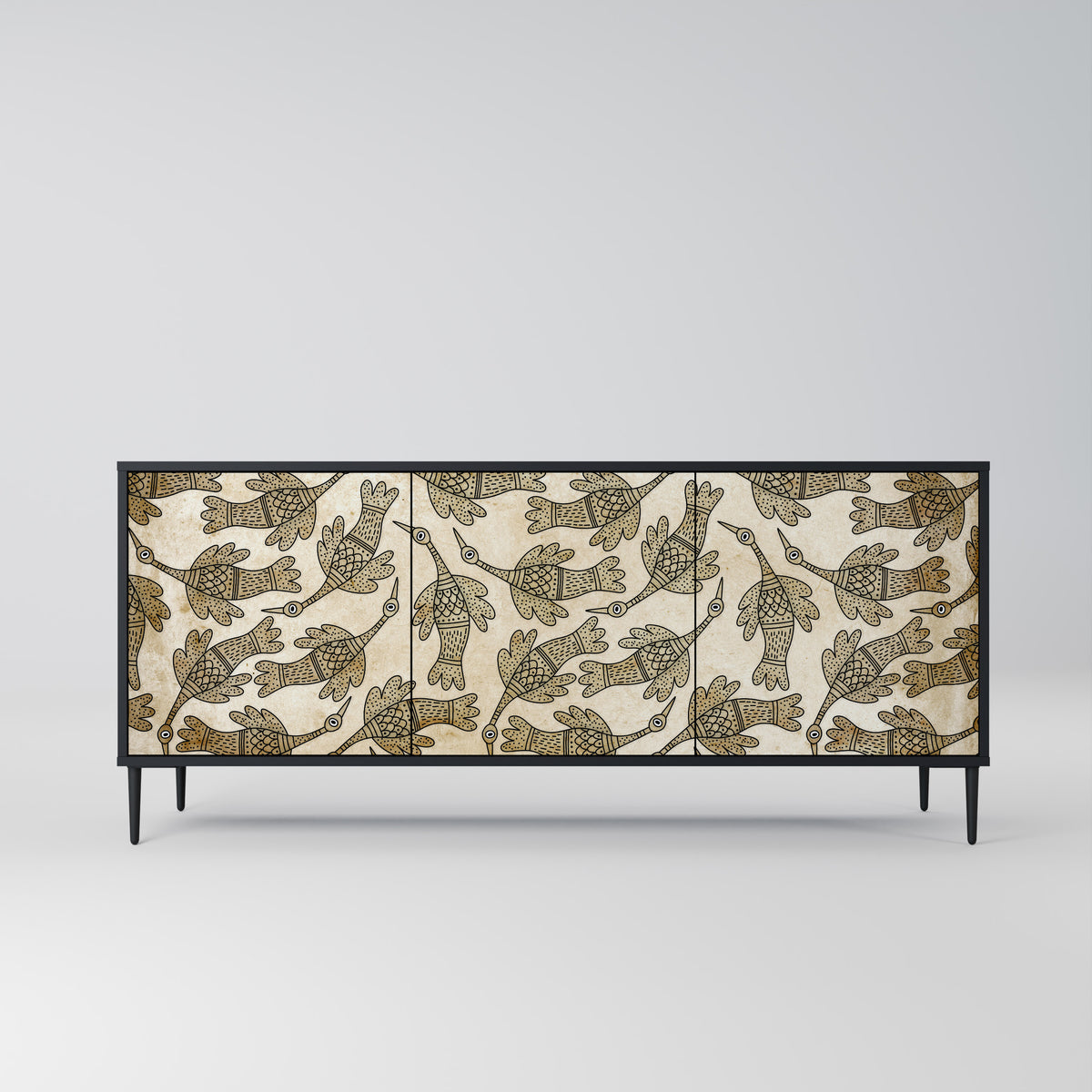 ALMONDINE SONGBIRD 3-Door Sideboard