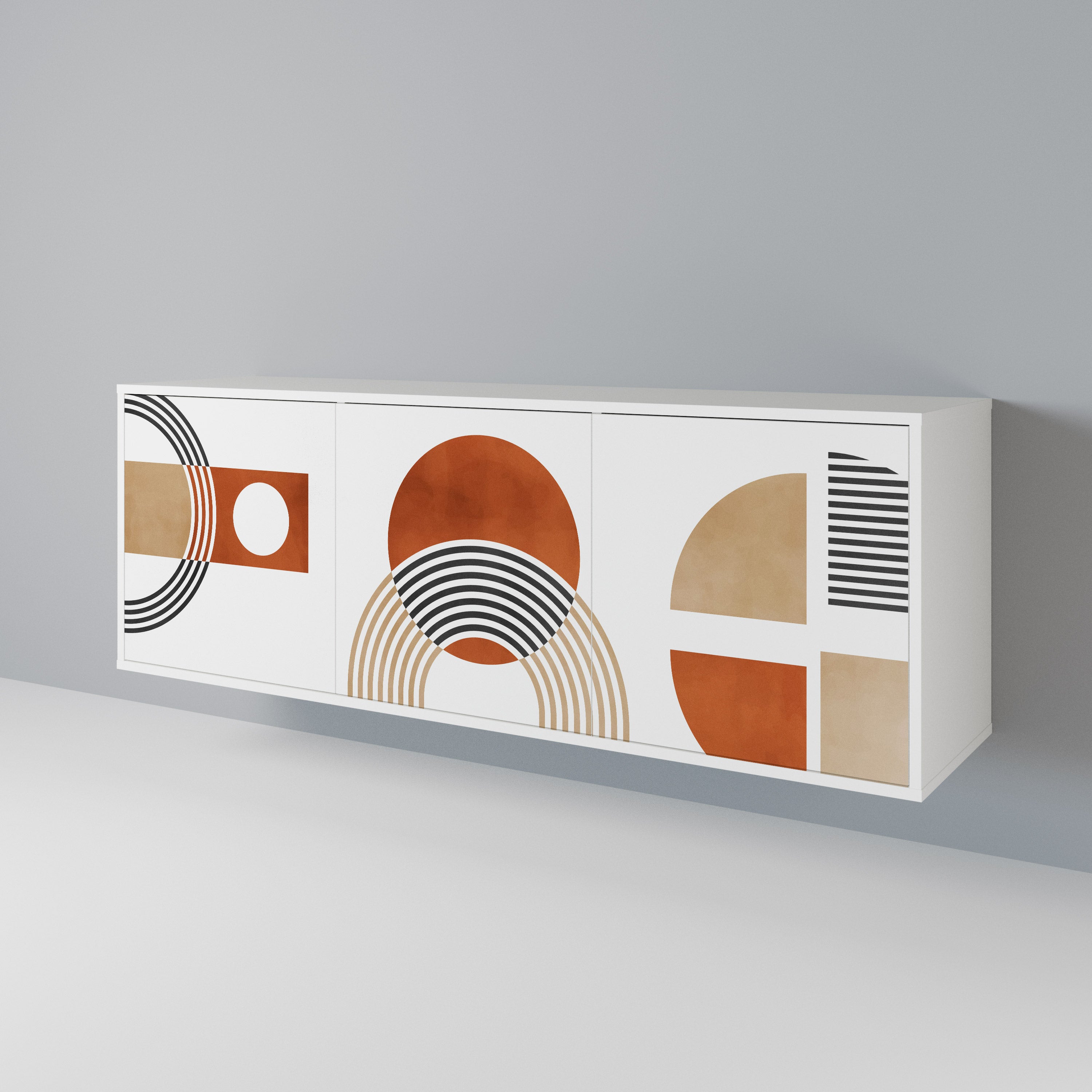 CIRCLE RHYTM 3-Door Sideboard