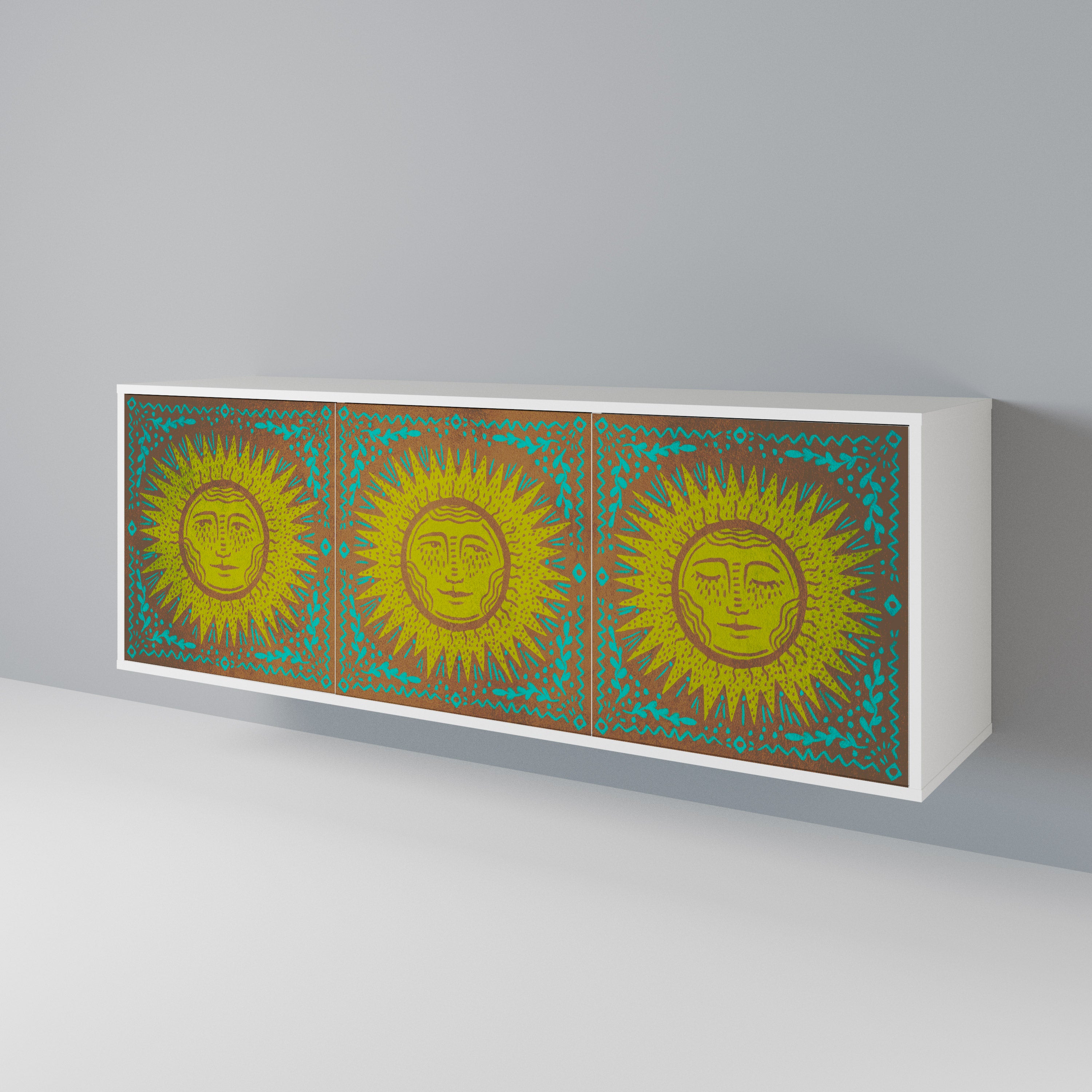 SUNSHINE EULOGY Aparador de 3 Portas