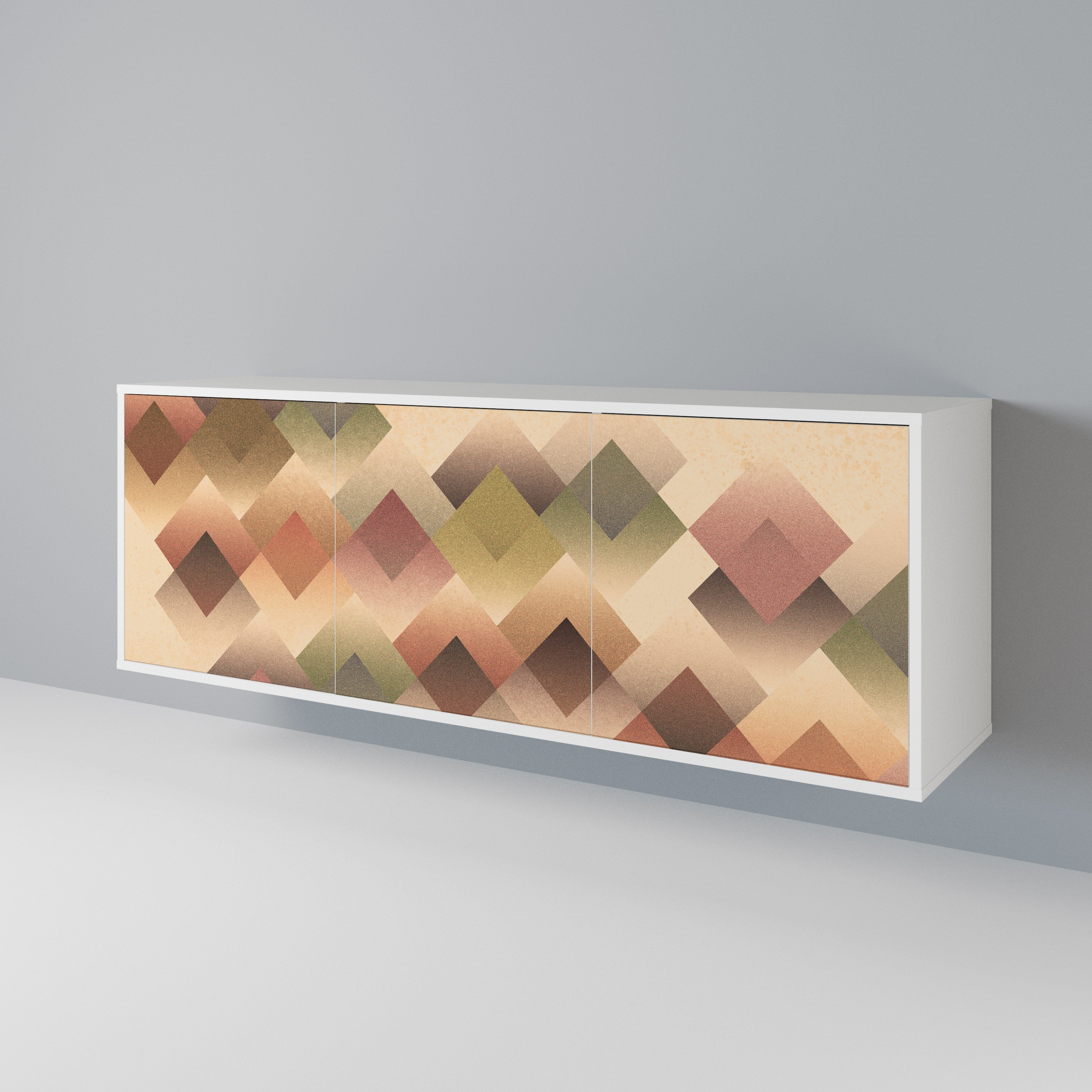 GEOMETRIC FUSION Aparador de 3 Portas