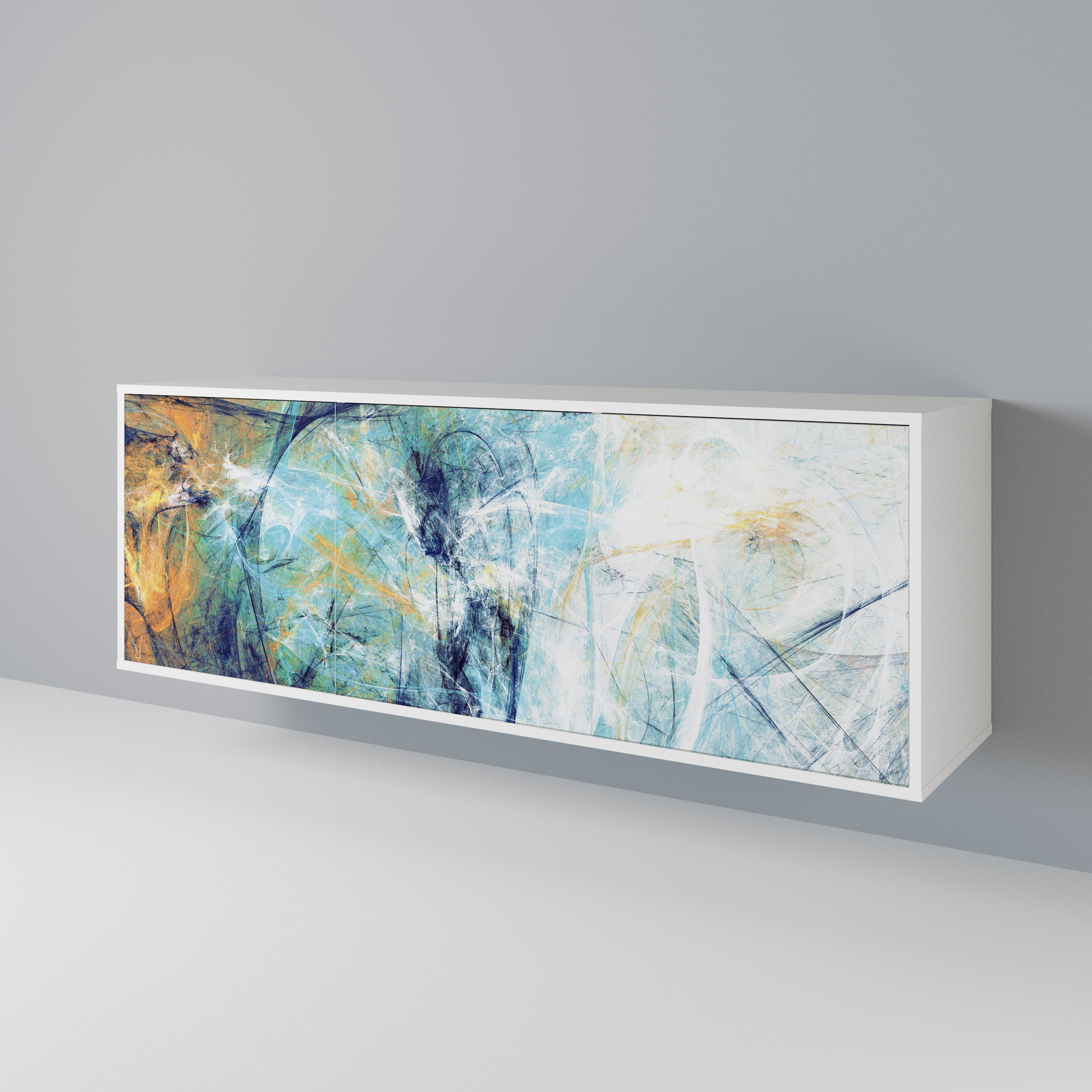 ABSTRACT THOUGHTS Aparador de 3 Portas