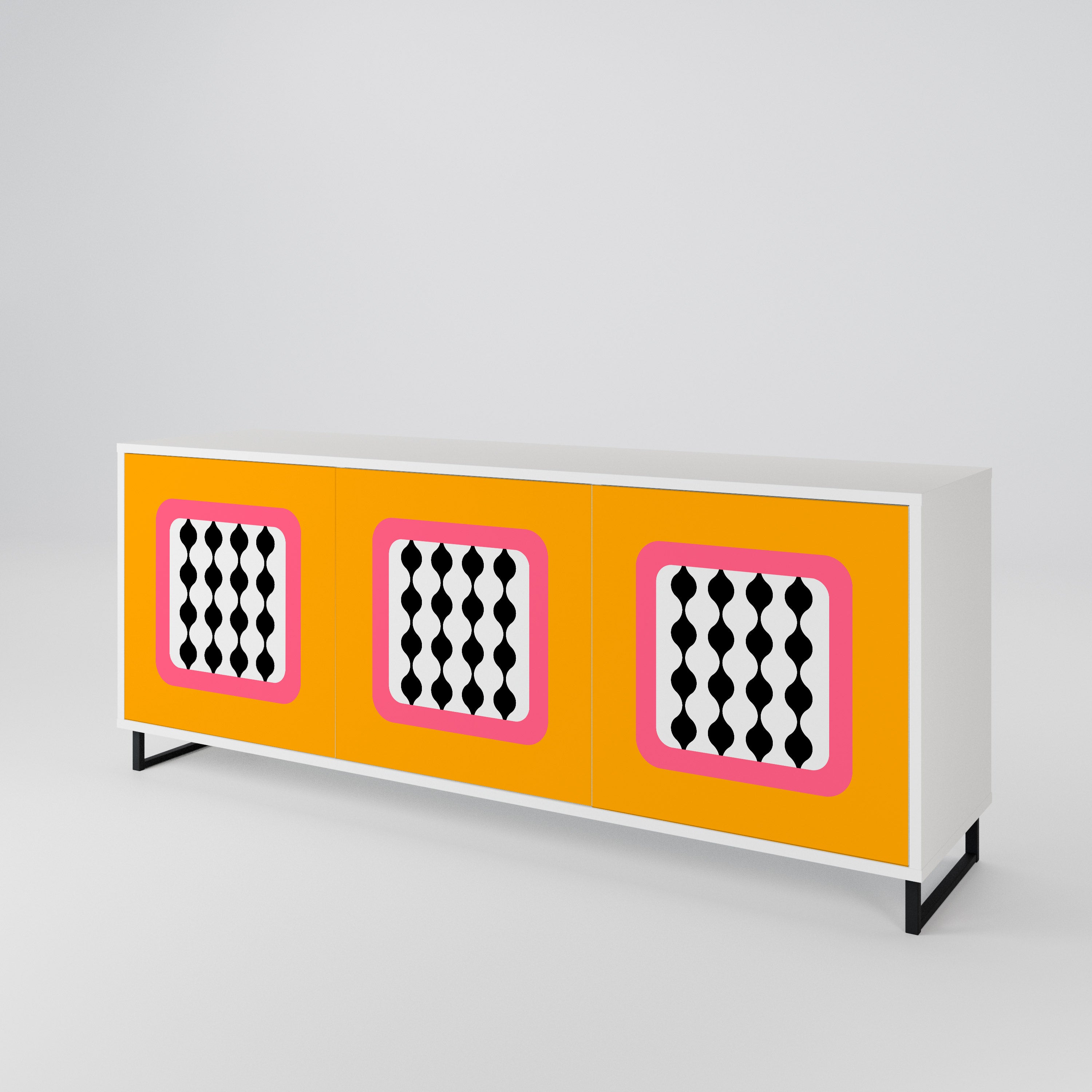 TEARS IN HEAVEN 3-Door Sideboard
