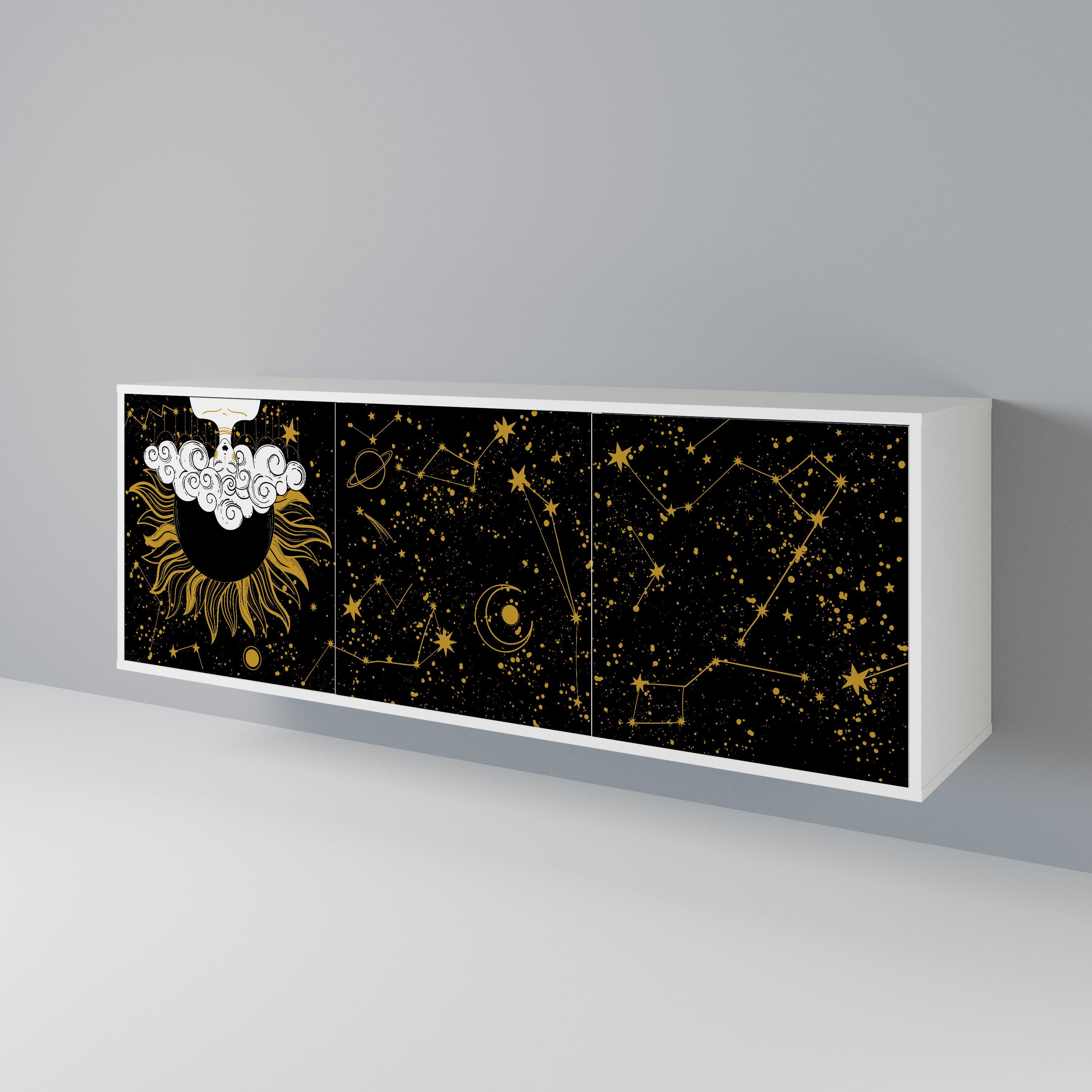 STELLAR CONSTELLATIONS 3-Door Sideboard