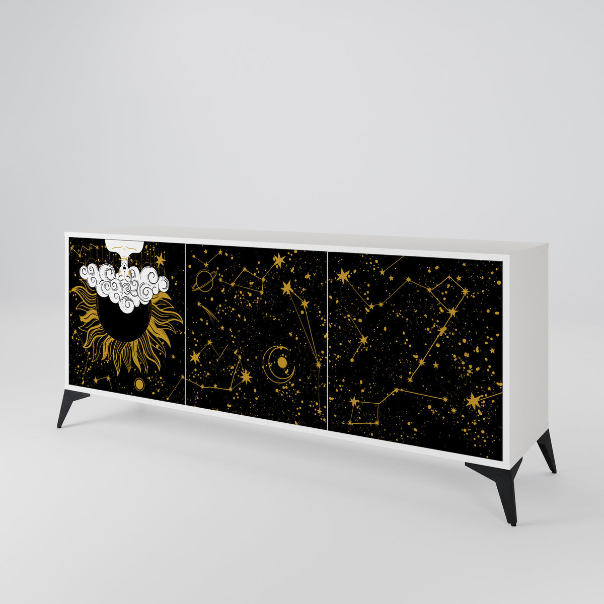 STELLAR CONSTELLATIONS Aparador de 3 Portas
