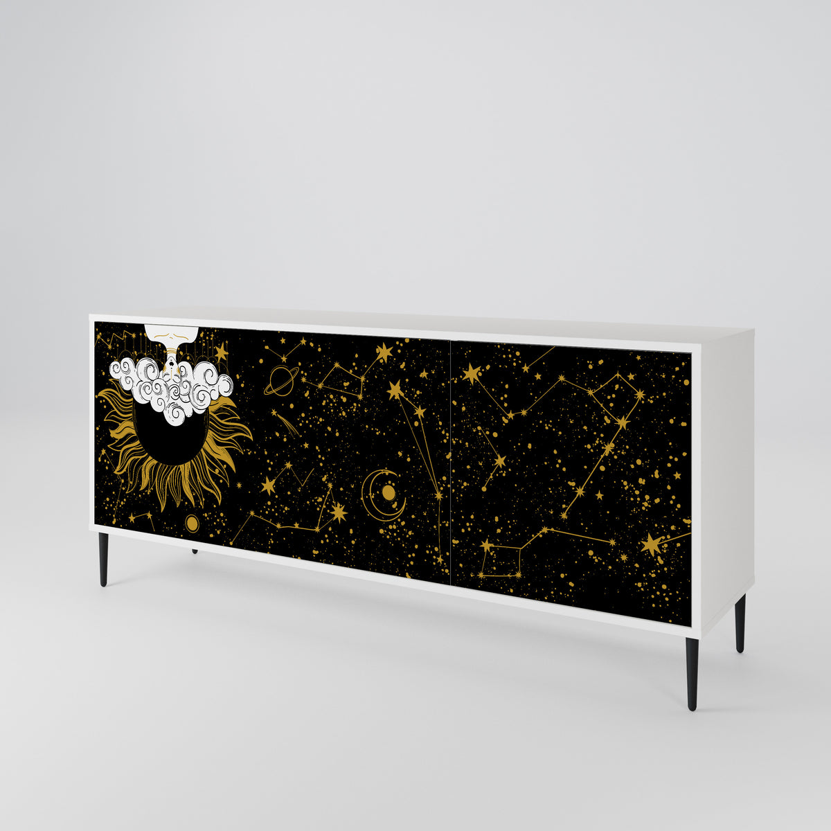 STELLAR CONSTELLATIONS 3-Door Sideboard