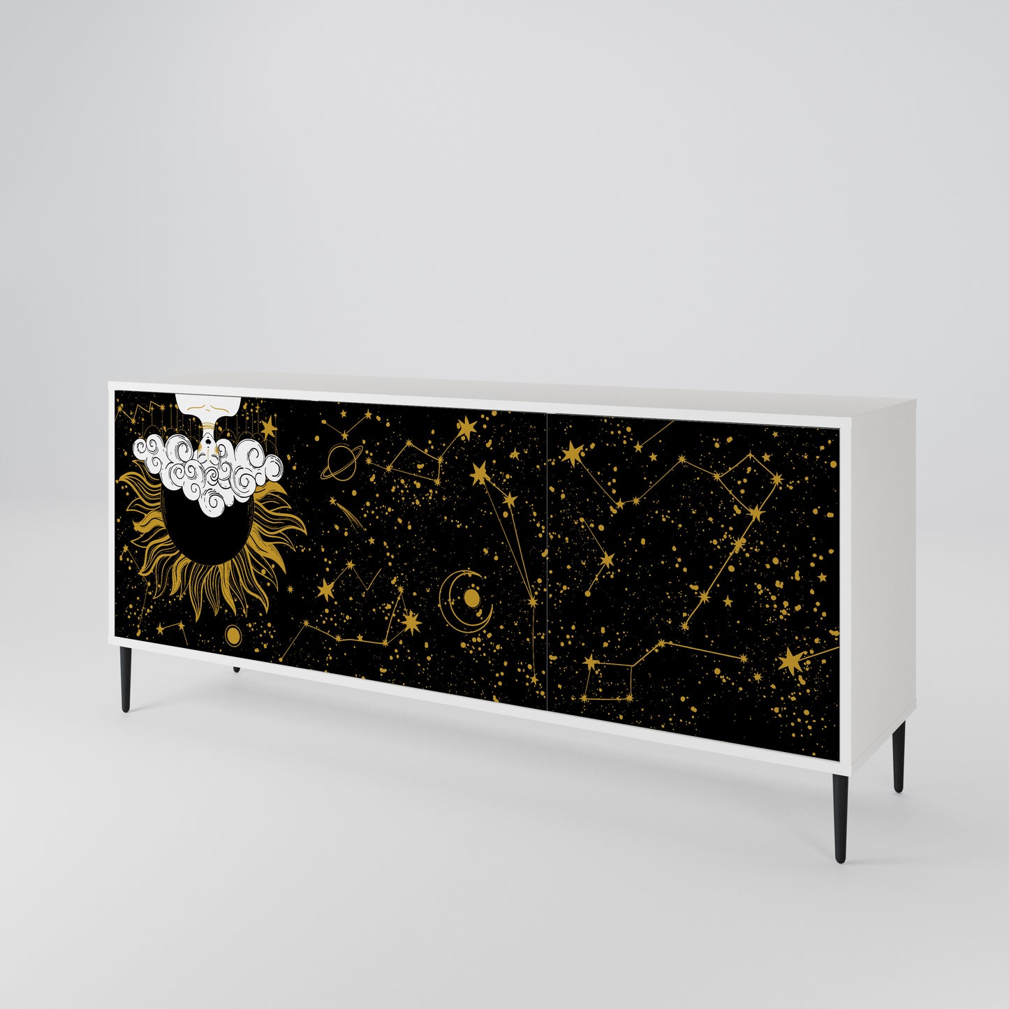 STELLAR CONSTELLATIONS Aparador de 3 Portas